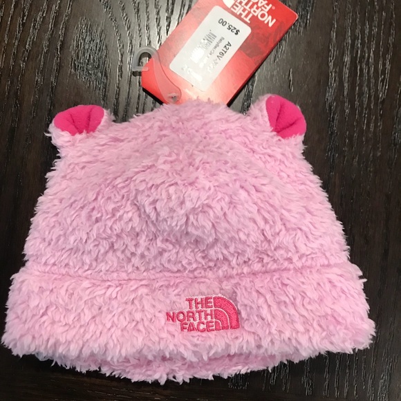 north face baby bear beanie